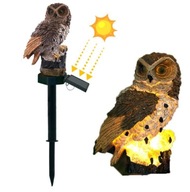 LED svietidlo SOLAR OWL (solárne), VODEODOLNÉ