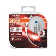 LASEROVÉ ŽIAROVKY OSRAM H1 NIGHT BREAKER +150% 2 kusy!