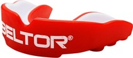 Beltor Mouthguard Three červeno/biely