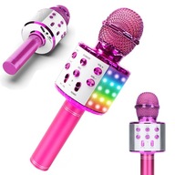 BLUETOOTH REPRODUKTOR BEZDRÔTOVÉHO MIKROFÓNU KARAOKE