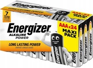 24 X Energizer alkalických batérií LR03 AAA E92