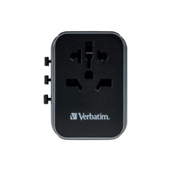 VERBATIM SIEŤOVÝ CESTOVNÝ ADAPTÉR UTA-03 100-250V USB PD30W + QC18W 49545