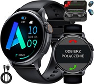 SMARTWATCH Rubicon PÁNSKE HODINKY VOLANIA KROKY SMS POĽSKÉ MENU + slúchadlá