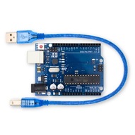 Atmel ATmega328 P PU modul kompatibilný s Arduino UNO R3 + USB káblom