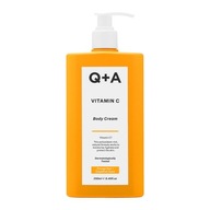 Q+A - Telový krém s vitamínom C - Antioxidačné telové mlieko