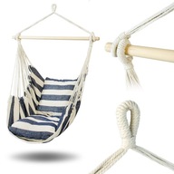 Hammock Závesné kreslo 100x100 + dva vankúše