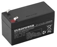 BATÉRIA AGM EUROPOWER EP 12V 1,2Ah ALARM UPS