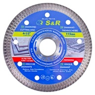 S&R Diamantový rezací kotúč 115 x 1,2 mm