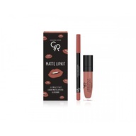 Golden Rose Matte Lipkit WARM SABLE sada na pery