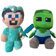 MINECRAFT MASKOT SET 2v1 ZOMBIE STEVE KNIGHT DVA MASKOTI Z HRY