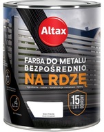 ALTAX Farba na kov 750 ML BIELY LESK