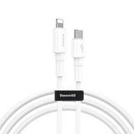 BASEUS KÁBEL 1m USB C LIGHTNING PD 18W iPhone 11 12