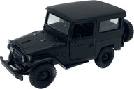 Toyota FJ 40 Hard Top 1:24 čierny Motormax 79323