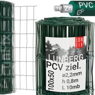 Plotové pletivo 0,8m 80cm + PVC zelené 100x50 10m