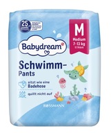 BABYDREAM PLIENKY NA PLÁVANIE M 7-13kg 12 kusov