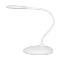 PRSTEŇOVÁ LED SNAKE STOLNÁ LAMPA, BIELA