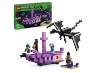 LEGO 21264 Minecraft Ender Dragon a Ender Loď