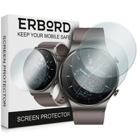 2x Tvrdené SKLO ERBORD PRE HUAWEI WATCH GT 2 PRO + INŠTALÁCIA SADA