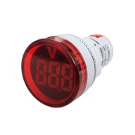 LED voltmeter 28 mm 20-500 V AC červená (4789)