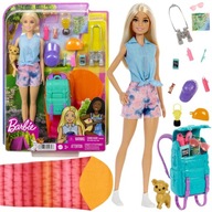 Barbie Malibu Campingová cestovateľská bábika + doplnky HDF73 ZA5086