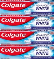 4 x COLGATE ADVANCED WHITE ZUBNÁ PASTA MÄŤOVÁ 50ml