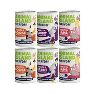 Animal Island Mix of Flavors 6x400g Mokré krmivo pre Mačky