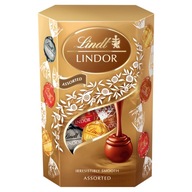 Pralinky Lindt Lindor v mliečnej bielej a horkej