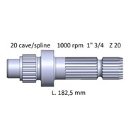 Skriňa kĺbového hriadeľa L182.5 1000 OB 47132584 47132584