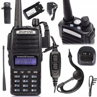 HARDWAVE RÁDIO TELEFÓN Baofeng UV-82 HTQ WALKIE TALKIE SCANNER FM rádio