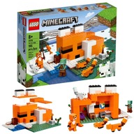 LEGO MINECRAFT FOX HABITAT 21178 TEHLA SET - PRE PRIAZNIVKOV HRY