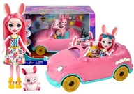 Autíčko pre bábiku ENCHANTIMALS BUNNY CAR + BÁBIKA Bree Bunny