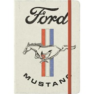 Notebook Ford Mustang Horse & Stripes Notebook