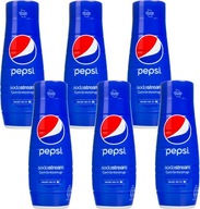 SODASTREAM PEPSI SIRUPOVÝ KONCENTRÁT 6 KS KONCENTRÁTY PRE NASÝTENIE