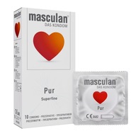 Super tenké Masculan Pur kondómy PREMIUM 10 ks.