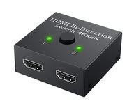 HDMI zlučovač/rozbočovač 2x1 1x2 SPH-BIDHD01 1080p