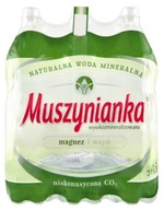 6x 1,5L minerálnej vody MUSZYNIANKA BAL