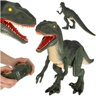 Diaľkovo ovládaný dinosaurus so zvukmi RC Velociraptor