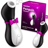 DÁMSKY VIBRÁTOR PENGUIN SATISFYER Masážny prístroj na klitoris PENGUIN ORIGINÁL