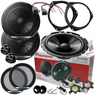 PIONEER BASS + Tweeter reproduktory pre FIAT 500 DUCATO GRANDE PUNTO