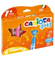 Carioca Markers Markers Baby Teddy Bears 6 ks od 1+