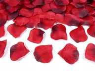 Taška lupeňov ruží 100 kusov, červená svadba