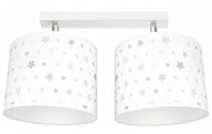 Stropné svietidlo WHITE STARS 2 LED luster