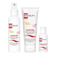 EMOLIUM Minerálny sprej SPF50+ 100ml + Minerálny krém SPF50+ 50ml + ZDARMA