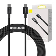 RÝCHLY KÁBEL BASEUS USB-C NA USB-C 100W 1M