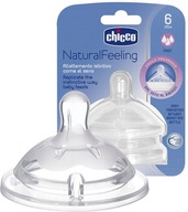 CHICCO NATURAL FEELING FĽAŠOVÝ CUVNÍK 6m+ 2ks