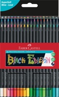 Pastelky Faber-Castell 36 farieb Black Edition