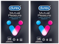 Durex MUTUAL Pleasure kondómy predlžujúce sex, 32 ks