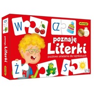 Učenie písmen Učenie písmen Zábavné puzzle Adamigo