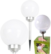 SOLÁRNA LAMPA ZÁHRADNÁ LED LAMPA 53 cm GUĽOVÁ