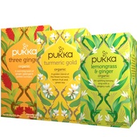 Pukka BIO kurkuma Lemongrass Ginge Tea Set